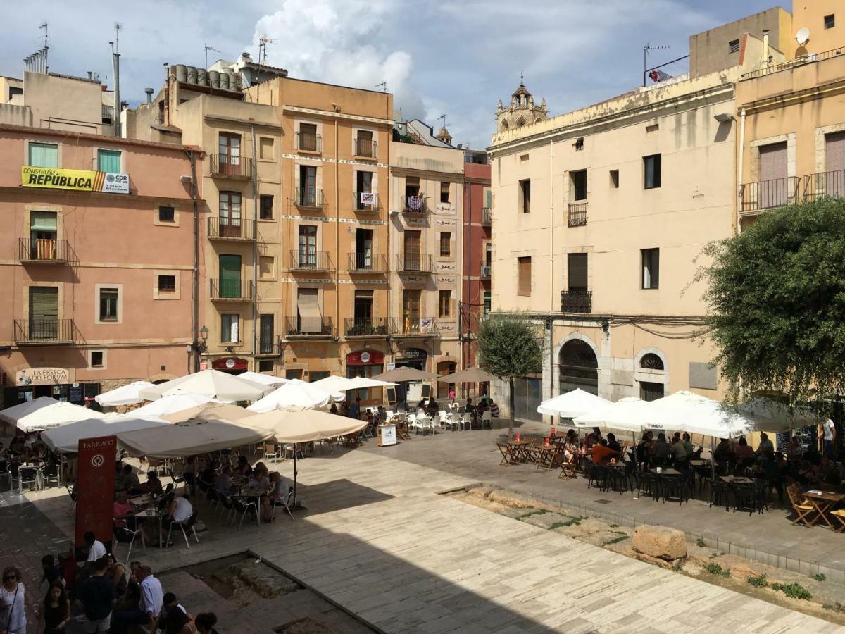 Apartamento en plaza Forum Centro Historico Tarragona Exterior foto